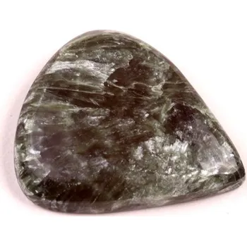 Přírodní kámen Kabošon Serafinit č.7205 (30x27x7mm)