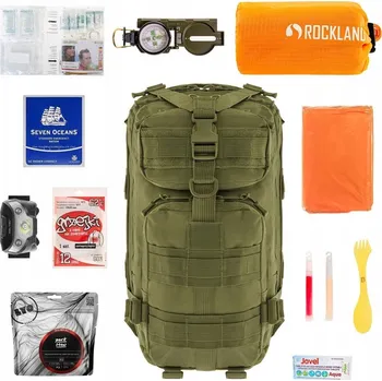 turistický batoh Vojenský Batoh Badger Outdoor Recon 20-40L zelený