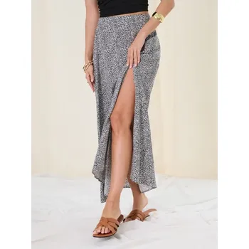 Dámská sukně Sinsay - Midi sukně s puntíky - vícebarevná - 091AM-MLC - 091AM-MLC-L