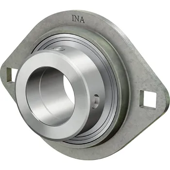 RATY25-XL INA plechové oválné těleso s ložiskem zajištěným na červíka