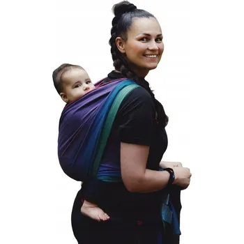 Šátek na nošení dítěte Šátek na nošení dětí tkaný Little Frog S