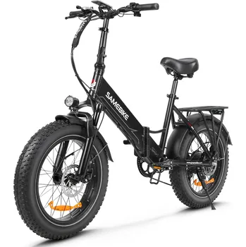 Jízdní kolo SAMEBIKE Skládací elektrokolo SAMEBIKE LOTDM200-II, 20" 48V 13Ah baterie ČERNÁ 2025