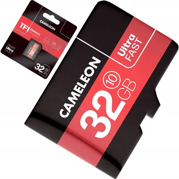 Paměťová karta PAMĚŤOVÁ KARTA MICRO SD 32 GB CAMELEON CLASS 10 UHS