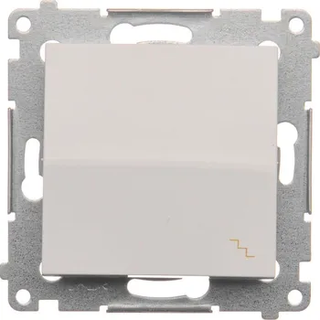 vypínač Vypínač střídavý, řazení 6, 16 AX / 230 V~, šroubové svorky, Simon 54 DW6A.01/11, bílá