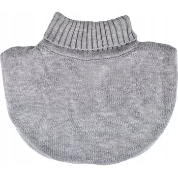 Šála ŠEDÁ FLÍSOVÁ PODŠÍVKA NÁKRČNÍK ŠÁLA S ROÁLKEM NOVITI