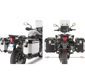 Zavazadlo na motocykl KAPPA KL6401CAM nosič bočních kufrů TRIUMPH TIGER 800 / 800 XC / 800 XR (11-17)