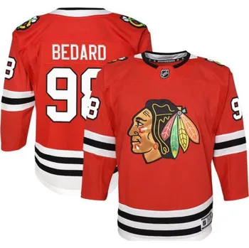 Hokejový dres Fanatics Dres Replica Home Chicago Blackhawks Bedard JR, Velikost L/XL 1017724