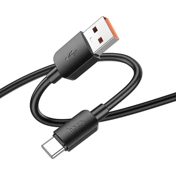 Kabel Hoco USB A na typ C Pd 6A 100W X96 1 M černý