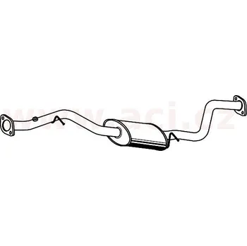 Střední tlumič výfuku ACI V 12.70