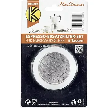 Varná konvice Těsnicí kroužek pro moka konvičku 6 šálků