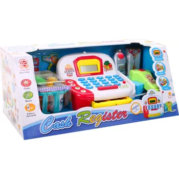 Hra na obchod Pokladna pro děti s příslušenstvím a zvukem