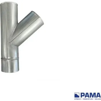 okap Okapová odbočka svodu 80/80 pozink 80 mm