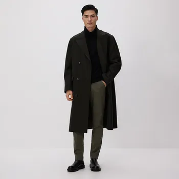 Reserved - Kalhoty chino slim - pudrově zelená - 516GC-97X - 516GC-97X-L