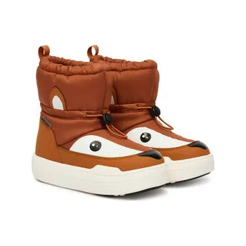 Dětská móda Moon Boot Sněhule Mb Jr Park Tube Mid Animal Wp 80D3440100 D Hnědá 38