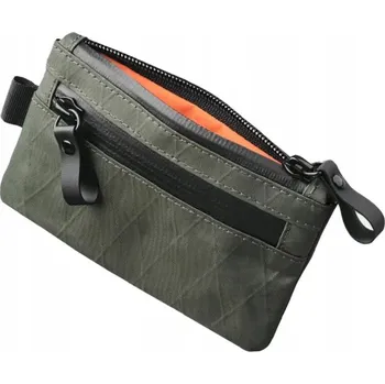 Kabelka Alpaka pouzdro do ruky Zip Pouch zelené