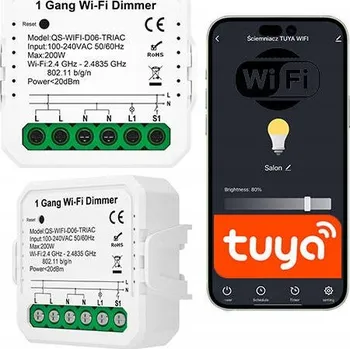 vypínač Ovladač sone TUYA WiFi mini, 1 kanál, 200W