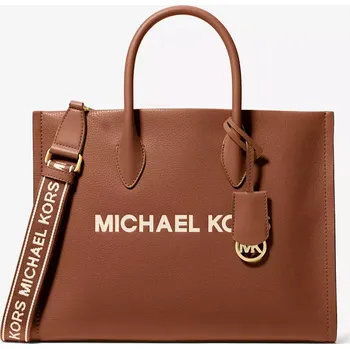 MICHAEL KORS dámská velká kožená kabelka Mirella hnědá