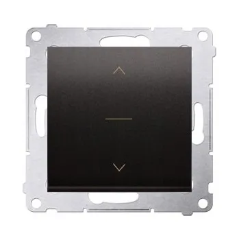 vypínač Žaluziový vypínač Kontakt-simon Simon 54 Premium jednoduchý šedý