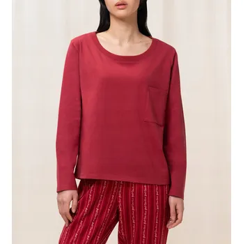 Podprsenka Noční košile Triumph LSL Top Chest Pocket 02 s dlouhým rukávem, velikost XL