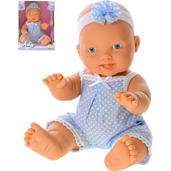 Panenka _Ostatní 1_ Panenka miminko Ada modré 23cm tvrdé tělíčko v krabici