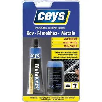 Průmyslové lepidlo Syntetický kov CEYS 40ml + 40g