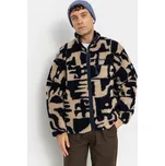 Patagonia Natural Blend Retro Cardigan (mother tree oar tan) L, černá