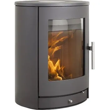 Krbová kamna HETA Scan-line 850 Wall šedý lak