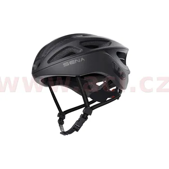 Cyklistická přilba cyklo přilba s headsetem R1, SENA (černá, vel. S) (Velikost: S) R1-OB