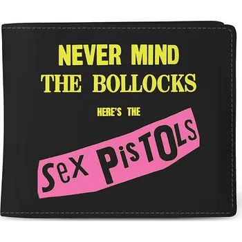 Peněženka Sex Pistols peněženka PU 11 x 10 x 1 cm, Never Mind The Bollocks Black