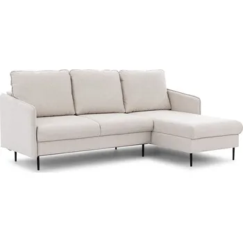 Sedací souprava Rozkládací rohová pohovka Taila Mini pravostranná s černými nožkami - Meble Bogart loft 01 225x99 cm