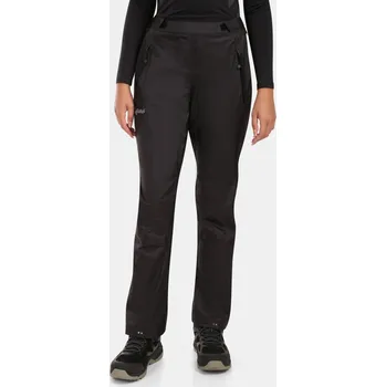 Dámské oblečení Kilpi ALPIN-W Dámské nepromokavé hardshellové kalhoty ZL0402KI Černá 36