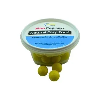 Boilies KAPRPRO PLOVOUCÍ BOILIES Plovoucí boilies 15mm, různé příchutě, fluo žlutá 60g dóza 150ml, 60g