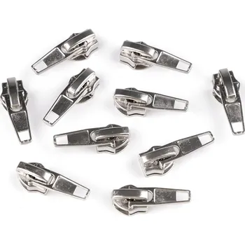 Zip Jezdec ke spirálovým zipům No 5, malé, 2 nikl