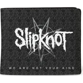 Peněženka Slipknot peněženka PU 11 x 10 x 1 cm, Wanyk Unsainted Black