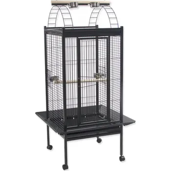 Voliéra Bird Jewel Viktorie tm. šedá 76,5x76,5x160,5cm