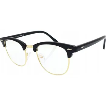 Sluneční brýle Moramo brýle bez dioptrií nerdy, černé