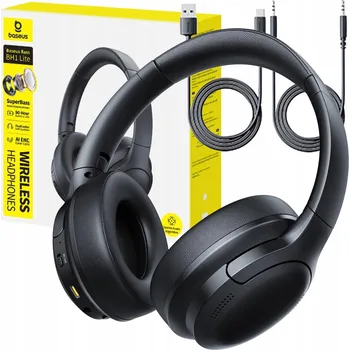 Sluchátka BEZDRÁTOVÁ SLUCHÁTKA BASEUS Bass BH1 Lite BLUETOOTH 6.0 PŘES UŠI USB-C