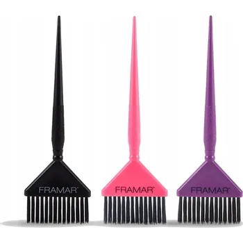 Framar Big Daddy Brush Sada Širokých Štětců na Barvení Vlasů 3 ks