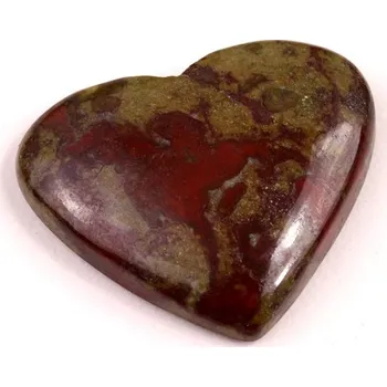 Přírodní kámen Kabošon Dragon Blood Jasper č.7219 (27x32x6mm)