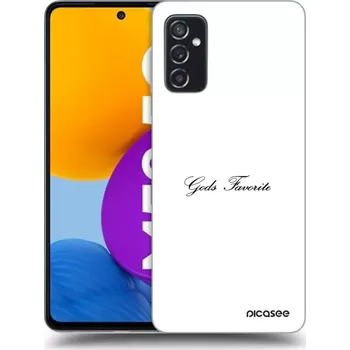 Pouzdro na mobilní telefon Picasee silikonový průhledný obal pro Samsung Galaxy M52 5G - Gods Favorite