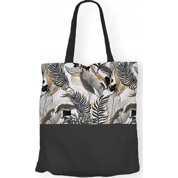 Kabelka SUBLIX shopper kabelka polyester černá