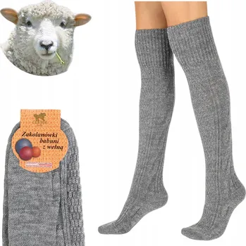 Dámské ponožky Podkolenky CERBER bez vzoru, velikost 36-38