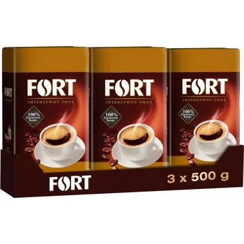 Mletá káva FORT 3x500g