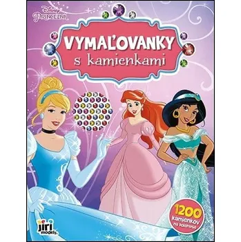 Maľovanky s kamienkami Princezné Kniha