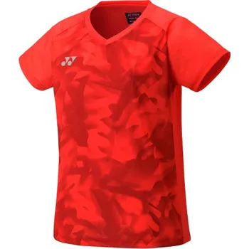 Dámské tričko Dámské triko YONEX YW0033 CLUB TEAM - Pearl Red, Velikost M