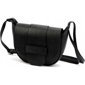 Kabelka Kožená kabelka přes rameno elegantní LUKA DOLLARO černá