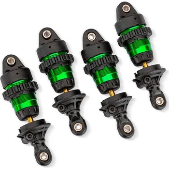 RC náhradní díl Traxxas tlumič Mini GTR hliníkový zelený (4) - expresní doprava