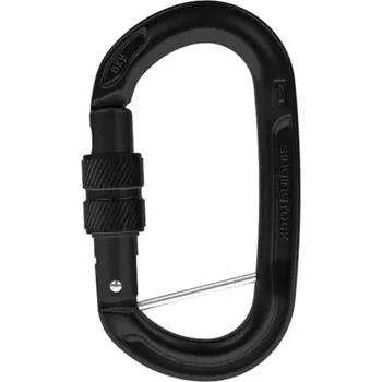 karabina Karabina SINGING ROCK OXY Screw-Lock - s příčkou černá