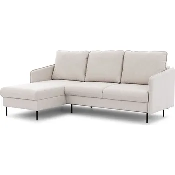 Sedací souprava Rozkládací rohová pohovka Taila Mini levostranná s černými nožkami - Meble Bogart loft 01 225x99 cm