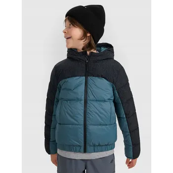 Chlapecká bunda Chlapecká prošívaná bunda se syntetickou výplní - olivová/khaki